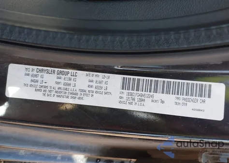 2011 Dodge Avenger Mainstreet from USA, damaged, VIN 1B3BD1FG4BN512245